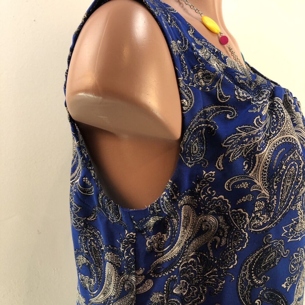 Talbots Blouse  Sleeveless - Picture 7 of 15